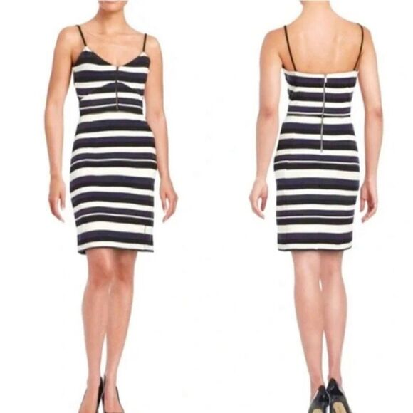 Nwt French Connection | Striped Mini Dress - Picture 4 of 11